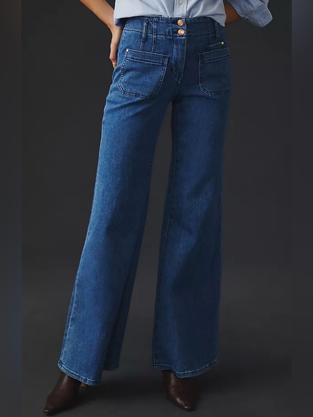 Anthropologie Flare High-Rise Jeans